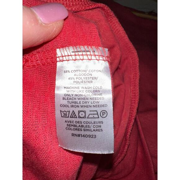 LOFT Lot of 2 pullover tops Pink Tan white Stripe L NWT Casual Boxy lightweight - Picture 6 of 16